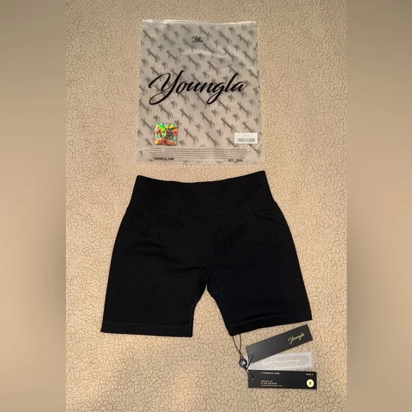 NWT YoungLA W128 LEGACY SEAMLESS SHORTS - Picture 6 of 14